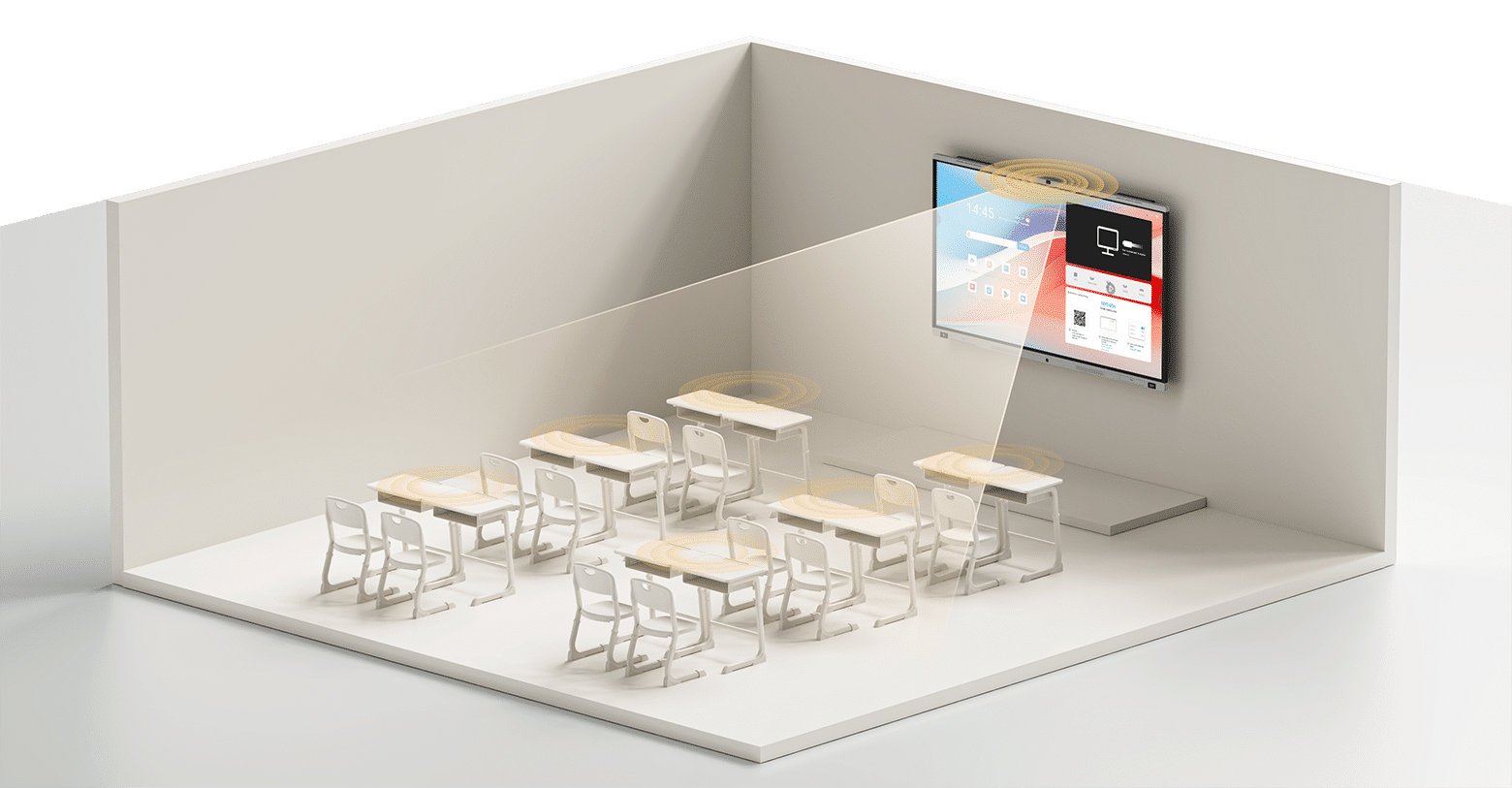 Amdox-Interactive whiteboards for collaboration/hybrid learning/classroom/school/eduction